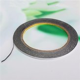 2mmX 10m  Double Sided Adhesive Black Tape Sticker for Cell Phone