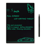 NUSITE 11,5 hüvelykes teljes képernyős LCD írótáblája, ultra vékony beépített mágnesekkel, monokróm betűtípus rajzolásra, jegyzetfüzettel, memo tárgyakkal és irodai szállítással