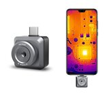 Termometro ad infrarossi Infiray T2L con fotocamera termica 256×192 Rilevatore industriale immagini per telefoni Android