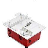 Επαγγελματικό μικρό τραπέζι 100-240V Πολλαπλών χρήσεων Ηλεκτρικό πριονιστήριο Ξύλου DIY Πάγκος Τόρνος Ηλεκτρικός Γυαλιστής DIY Μοντέλο Οικιακή Μηχανή Κοπής