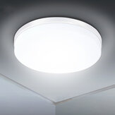 SOLMORE Lumière de plafond LED ronde plate de 23.5CM 24W IP54 Lampe suspendue moderne pour la maison, la cuisine, la salle de bains AC85-265V