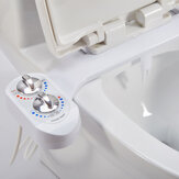 Non-Electric Mechanical Bidet Seat Water Spray Sprinkler Self Bidet Cleaning Device Hot Cold