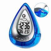 LT-130 Water Power Digital Alarm Clock Home Confort Eco-Friendly Hydrodynamic Weather Station