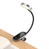 Baseus ブックライト USB LED 充電式ミニクリップオンデスクランプライトナイトライトリーディングランプ旅行用ベッドルームブック