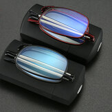 Unisex Anti-blue Light Foldable Portable Telescopic Stretch Frame Parent Gift Reading Glasses Presbyopic Glasses