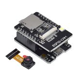 ESP32 CAM fejlesztőkártya OV2640 kameramodul vevővel WIFI+digitális Bluetooth modulkészlettel