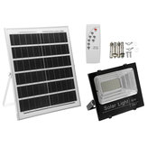 25W/40W/60W Lampa solarna z panelem słonecznym oświetlenie ogrodowe LED z pilotem/sterowaniem manualnym IP67 wodoodporny