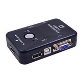 Switch KVM USB 2 porte 2-in-1-out con risoluzione VGA 1920*1440, splitter Adapter