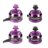 4X Racerstar Racing Edition 2205 BR2205 2300KV 2-4S Brushless Motor Fioletowy dla RC Drone FPV Racing 210 X220