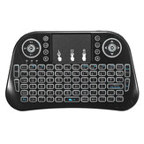 Mini Wireless Tastatur Mini I10 2.4G Mit farbenfrohem Marquee-Backlight und Touchpad Air Mouse