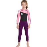 DIVE&SAIL 2.5MM Kid Wetsuit Children's Diving Suit Neoprene Thermal One Piece Soft Surfing Suit Summer Swimming Pool Beach