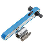 Set chiavi a cricchetto con mini cacciavite magnetico a cambio rapido da 1/4 di pollice, 3 pezzi
