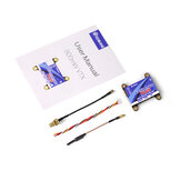 Eachine Nano Plus 5.8GHz 48CH 25mw/200mw/600mw/800mw Switchable FPV Transmitter VTX Built-in Microphone Support OSD/Pitmode/IRC Tramp For FPV Racing Drone Compatible 30.5mm/36.5mm Mounting Hole