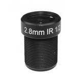 Objectif de caméra de sécurité IR HD 3,0 mégapixels M12 2,8 mm/3,6 mm/6 mm/8 mm avec objectif de caméra fixe à iris fixe