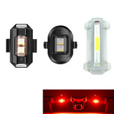 FSum Универсальная ночная светодиодная вспышка сигнального света с функцией перезарядки, световой сигнал предупреждения о столкновении, мерцающий маяк для дронов DJI Mini 3 PRO / Mavic 3 / Mini 2 / FIMI X8SE / Hubsan ZINO PRO