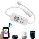 LUSTREON WIFI Smart Voice Control LED contrôleur de bande de lumière de travail avec Alexa Google Home DC5-23V 
