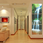 3 a cascata grande cascata immagine della parete della pittura stampa incorniciata su tela casa decorare la stanza vivente