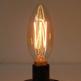 C35 E14 40W 220V glödlampa Retro Edison glödlampa