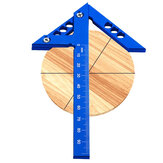 Алюминиевый центральный гравер Blue Поиск центра для определения центра рисунка прямых линий, прямых углов, серединных линий, вертикальных линий, углов 45 градусов