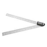 Digitaler Winkelmesser aus Edelstahl 0-200/300/500 Winkelmesser für Holzbearbeitung Winkelmaßstab