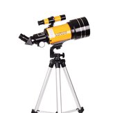 LUXUN F30070 15-150X HD טלסקופ אסטרונומי מקצועי עם צפייה בכוכבים עדשה מצופה רב שכבתית עם משקפת