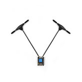 GEPRC ELRS DUAL 2.4G Dual-Antenna Long Range Low Latency Open Source True Diversity Receiver for FPV RC Racer Drone