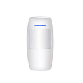 Sensore di allarme a movimento wireless PIR a 433MHZ con promemoria a LED a basso consumo e rilevatore infrarosso funzionante con il sistema di sicurezza Smart Home Security Alarm Hub