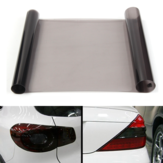 Película adhesiva para faros delanteros y luces traseras de coche, de color negro claro, de 30x180cm, para protección de la luz de niebla