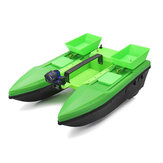 57cm TORCIA Bait RC Boat 500M remoto Fish Finder 5.4 km / h Doppio motore Giocattoli