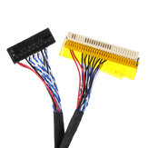 Cable de controlador LCD LVDS de 6 bits P4 FIX D6 30P 1CH de 40CM para pantalla de notebook universal LCD reemplazo de pantalla