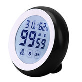 KC-02 LCD-Digital-Touchscreen-Küchentimer Countdown-Wecker Temperatur und Luftfeuchtigkeit