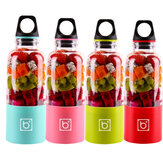 Φορητό ποτήρι φρούτων και λαχανικών με φόρτιση USB και τέσσερα φύλλα για κουζίνα