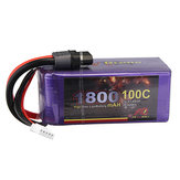 MY Red Beret 14.8V 1800mAh 100C 4S Lipo Battery XT60 Plug for Eachine Wizard X220S RC Drone