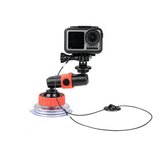 Gopro / DJI OSMOアクションFPVカメラ用の車載用外付け吸盤カメラブラケット