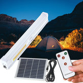 Barra de luz LED solar de 30 luces para el hogar, habitación, camping, jardín. Lámpara colgante con control remoto