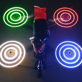 2 pary śmigieł Gemfan Starlight 51433L 51433 5.1x4.3 5.1-calowe śmigło trzyłopatowe z zestawem trzech lamp LED do drona RC FPV Racing