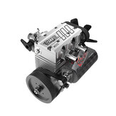 Toyan FS-L200AC Bauen Sie einen Nitro 4-Takt 2-Zylinder-Motorenbausatz