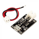 RobotDyn® TP4056 MicroUSB 18650 Li-Ion Batterieladegerät Modul 1A mit Stromanschluss und Kabel