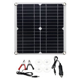 20W Solarpanel Batterieladegerät Monokristallin Hoher Wirkungsgrad Solarstrom-Kit