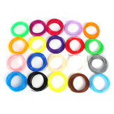 Πλαστικοί νήματα 1,75mm,20 χρώματα,5/10μ x ABS/PLA για καλάμι εκτύπωσης 3D