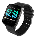 Bakeey M20 1.3 'Duży ekran Real Time HR Monitor ciśnienia tlenu we krwi Długi czas czuwania Sportowy inteligentny zegarek