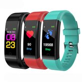 Bakeey B05 0.96 İnç TFT Renk Ekran Akıllı Bileklik Kalp Oranı Kan Basıncı Monitör Spor Saat