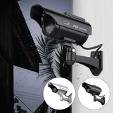 Caméra de sécurité factice solaire CCTV réaliste clignotante extérieure