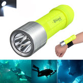 Elfeland T6 2000LM Waterproof Diving LED Torcia 18650 / AAA 