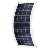 50W 18V Solar Panel Şarj Cihazı USB DC Çift Çıkışlı Polikristal Solar Güç Paneli