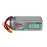 Batería LiPo Gaoneng GNB 22.2V 6200mAh 90C 6S con conectores T/XT60/XT90/XT150/EC5/TRX para drones de carreras FPV