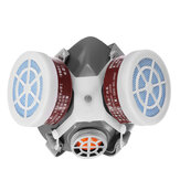 Protección de seguridad en el lugar de trabajo de la máscara antigás de seguridad del respirador Safurance contra productos químicos y polvo