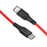 BlitzWolf® BW-TC17 18W 3A USB PD QC4.0 QC3.0 Type-C to Type-C Charging Data Cable 3ft/0.9m For iPad Pro 2020 For Samsung Galaxy Note 20 Xiaomi Huawei