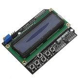 درع لوحة المفاتيح الأزرق لروبوت شاشة LCD 1602