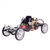 Модель автомобиля Teching с одноцилиндровым двигателем из алюминиевого сплава, игрушка для коллекции в подарок